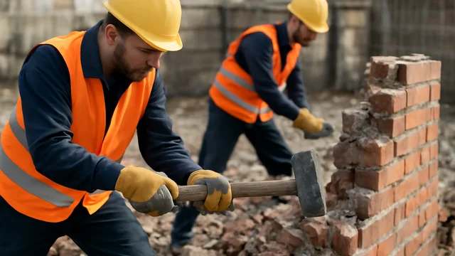 Кирпичного гаража